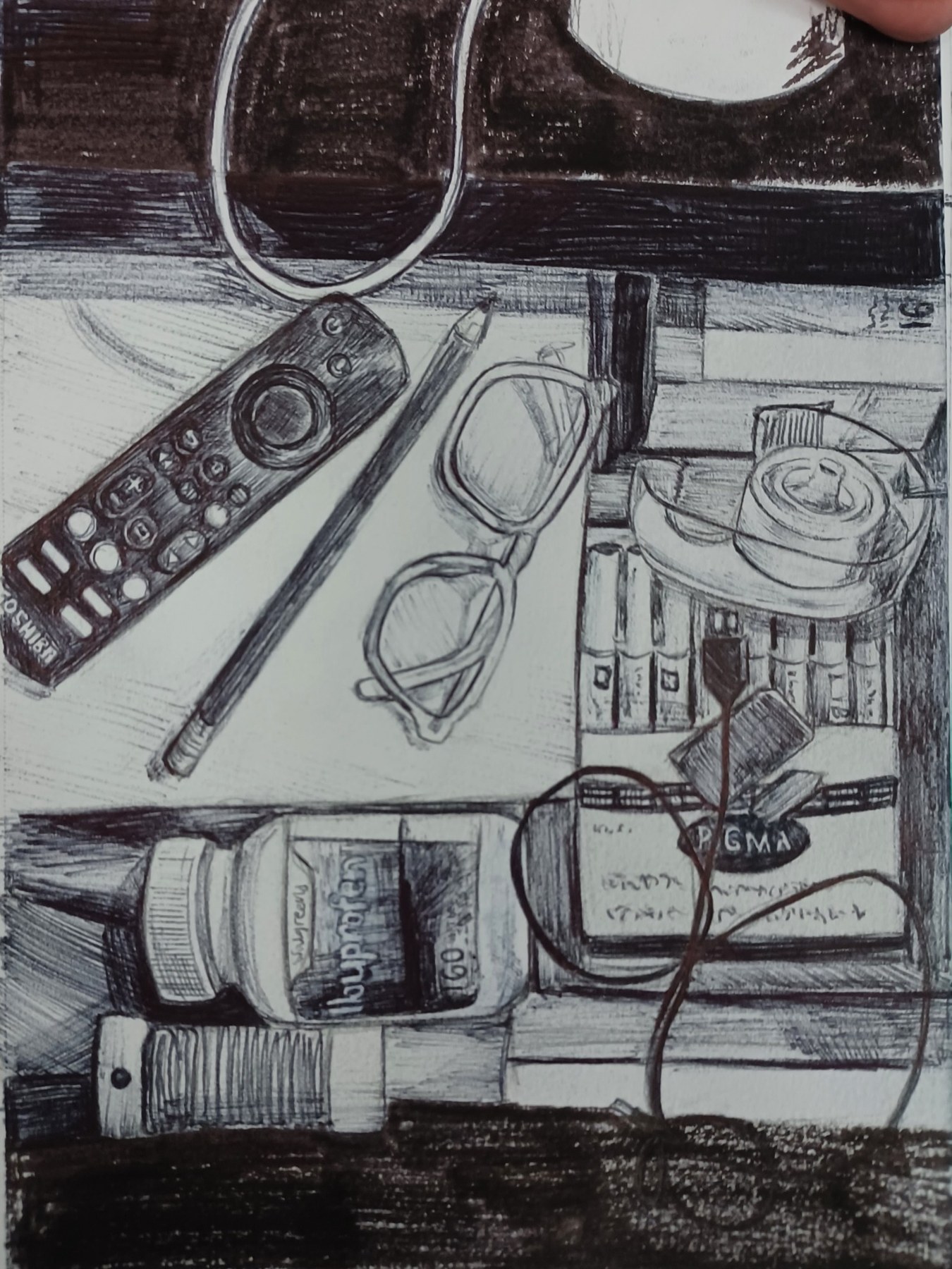 Sketchbook journal image