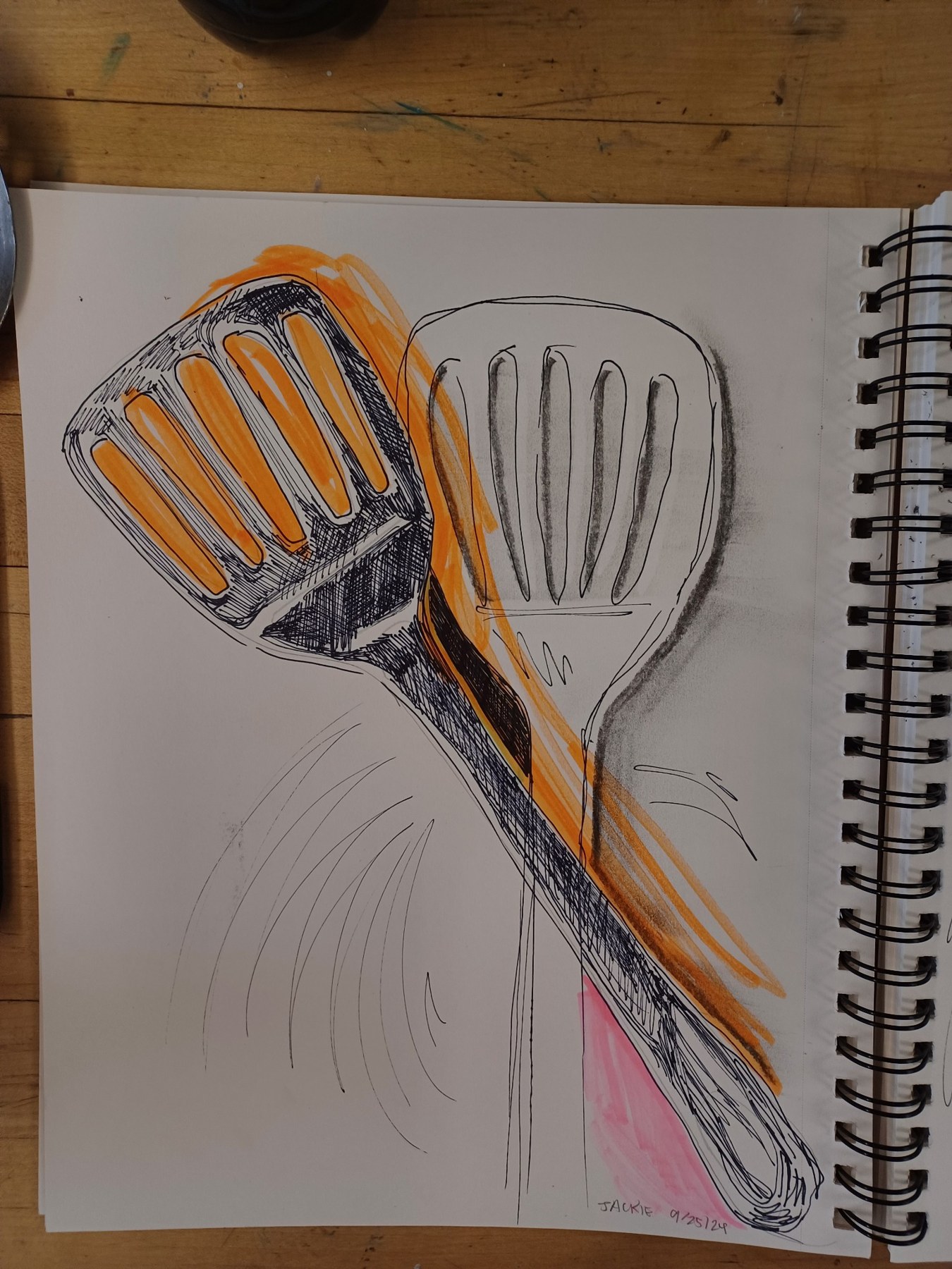 Sketchbook journal image